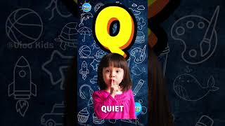 Learn letter Q  Alphabet  Phonic song ViooKids  ABC song  Alphabet ABC  Nursery Rhyme [upl. by Ainezey]