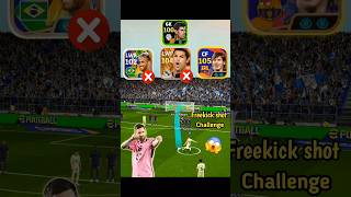 Efootball 25  Neymar vs Messi vs Ronaldo freekick shot challenge 😯🔥 efootball efootball2025 [upl. by Aleik]