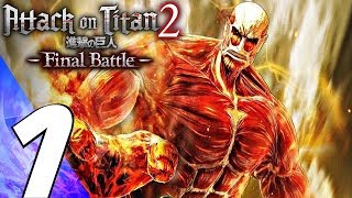 ATTACK ON TITAN 2 Full Game Walkthrough  No Commentary AttackonTitan 2 Full Game 2018 [upl. by Anreval]