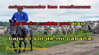 Noble Paraíso  Reynaldo Armas  Karaoke [upl. by Htebizile]