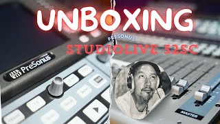 PRESONUS STUDIOLIVE 32SC UNBOXING [upl. by Chase]