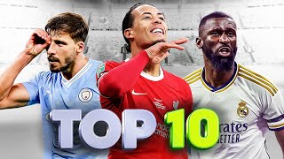 Top 10 Defenders In Football 20232024 [upl. by Reichert359]