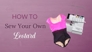 TimeLapse How to Sew Your Own Leotard [upl. by Philbo]