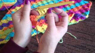 C2C Corner to Corner Crochet Blanket Tutorial [upl. by Nodnol]