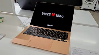 Macbook Air M1 Gold color view [upl. by Eckblad862]