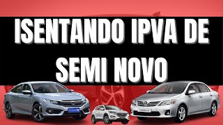 PCD TEM ISENÇÃO EM CARRO USADO APRENDA O QUE PRECISA PARA SOLICITAR [upl. by Onairam553]