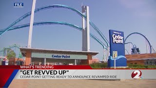 Ohio’s Cedar Point amusement park teases revamped ride [upl. by Ahsikam720]