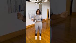 Waist training can be a helpful tool for your weight loss journey Check out my full video [upl. by Greenwell]