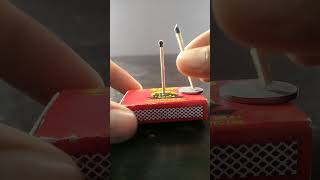 Awesome Match Tricks Dancing Matchsticks😇🤣matchstick shorts viralshorts trending [upl. by Nnairrehs]