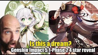 Genshin Impact 51Phase 2 4 star reveal Is this a dream [upl. by Aiblis]