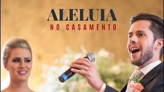 Noivo e padrinhos cantam ALELUIA Hallelujah  Casamento Lucas Berton e Patrícia Devens [upl. by Nuris]