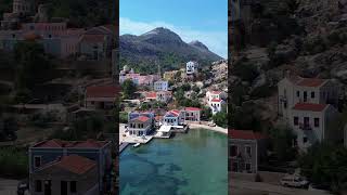 Kastellorizo greece travel greekislands dodecanese turkey aerialvideography καστελλόριζο sea [upl. by Neersin648]