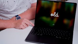 MacBook Pro com chip M4 Max e tela nanotexture unboxing  handson [upl. by Bevus]