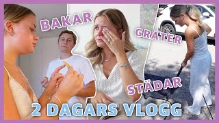 BAKAR GRÅTER amp STÄDAR  2dagars vlogg [upl. by Mellins]