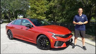 Is the 2025 Kia K5 GT a BETTER sport sedan than a Lexus IS350 [upl. by Rhynd219]