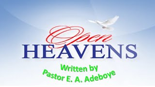 Open Heavens Daily Devotional November 11th 2024 HOLD FAST TO YOUR VISION PART 3 [upl. by Ahtabat]