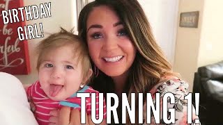 🎈Youngest Turns 1 Year Old  Stellas Throwback Birthday Vlog [upl. by Bonine]