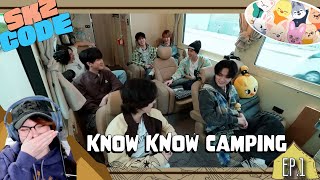 REACTION to SKZ CODE EP 51 Know Know Camping 1 [upl. by Sissel805]