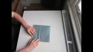 Origami Crumpling Instructions [upl. by Silverstein]