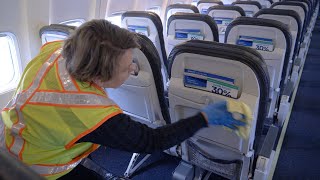 Alaska Airlines Aircraft Cleaning [upl. by Edward]