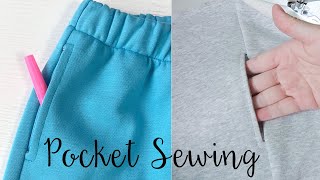 Pocket Sewing— Jogger Pants [upl. by Genna464]