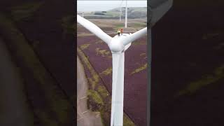 The Last Hug on Wind Turbine shorts [upl. by Netnilc]