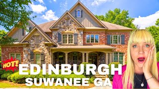 Luxury Home For Sale In Suwanee Ga At 15 Million In Edinburgh Bears Best Premier Golf Community [upl. by Kelwunn305]