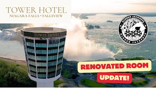 Tower Hotel Renovation Reveal Then vs Now Falls viewCity View [upl. by Voorhis]