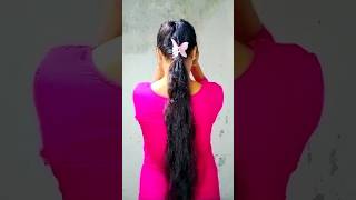 Try this claw clip hairstyle hack hair hairstyles hairtutorial ponytail hack shorts [upl. by Akirehc]