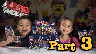 LEGO MOVIE MINIFIGURES Box of Blind Bags Opening  PART 3 [upl. by Llecrup]