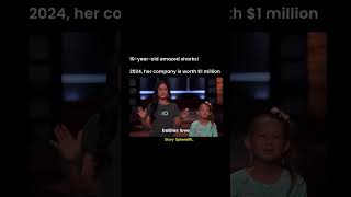 10 year old vs shark tank sharktankus sharktank sharks shorts short youtubeshorts money [upl. by Idahs560]