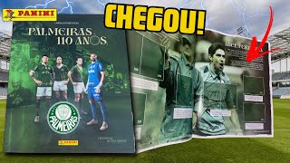 CHEGOU MAIS UMA COLEÇÃO  ÁLBUM PALMEIRAS  110 ANOS Editora PANINI [upl. by Ethelinda814]