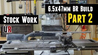 65x47mm BR Build Part 2 Custom Stock Work Epoxy Pillar Bedding [upl. by Gavrilla]