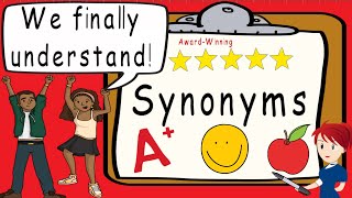 Synonyms  Award Winning Synonym Teaching Video  What are Synonyms [upl. by Voleta]