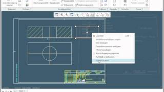 Creo Zeichnung Schnitte erstellen  Creo create drawing section [upl. by Sedgewake24]
