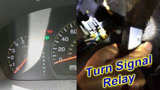 Honda Accord Turn Signals  Blinkers  Hazard Lights  problem amp fix  turn signal relay [upl. by Friedberg]