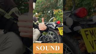 Another great reason for riding a cruiser motorcycle SOUND [upl. by Hluchy]