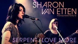 Sharon Van Etten  Serpent  Love More  live at La Maroquinerie [upl. by Inaniel]