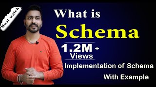 Lec5 What is Schema  How to define Schema  Database management system in Hindi [upl. by Dripps453]