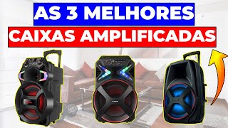 Top 3 Melhores Caixas de Som Amplificadas de 2023 Potência Qualidade e Conexão Bluetooth [upl. by Ilarin]