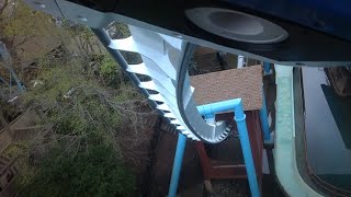 Alpengeist  Busch Gardens Williamsburg  Front Row 4K HD POV  April 2024 [upl. by Kcam717]