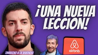 “NUEVA LECCIÓN” de David Broncano a Pablo Motos  DERECHO a una VIVIENDA DIGNA vs ESPECULACIÓN [upl. by Goldie]