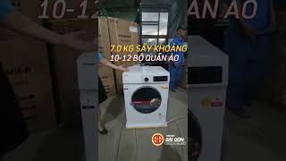 Điện Máy Sài Gòn Máy sấy Toshiba 70kg TDH80SEVWK [upl. by Haig915]