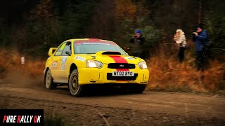 Malton Rally 2024  SIDEWAYS ACTION  Pure Rally UK [upl. by Salta]