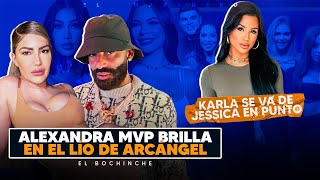 Alexandra MVP y supuesto amante  Karla quotLa Manaquot se va de Jessica  Sandra y Caro Brito parte 2 [upl. by Ikciv]