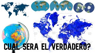 Países en tamaño real [upl. by Ahsilat]