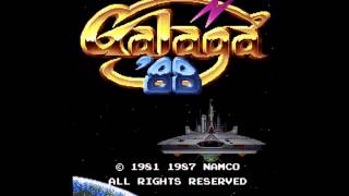 Galaga 88 Arcade Music 02 Fighter Captured [upl. by Jonati282]