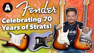 Celebrating the 70th Anniversary of the Fender Stratocaster [upl. by Nedearb]