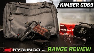 Kimber CDS9  The New Covert Double Stack 9 Range Review [upl. by Eittap283]