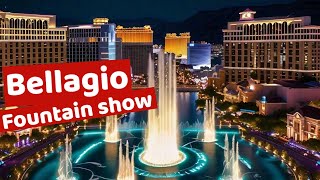 Bellagio fountain show in Las Vegas [upl. by Dorelia]